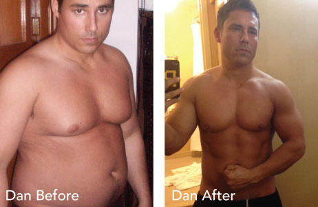 Dan Before and After HCG Results HCG before and after photos Dan
