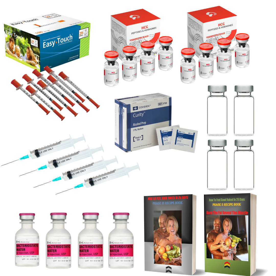Complete 200 Day HCG Injection Kit