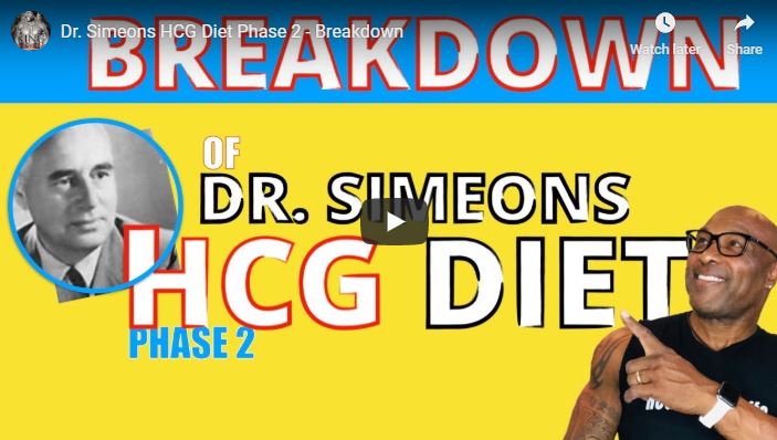 Breakdown of Dr. Simeons HCG Diet