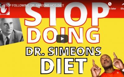 Stop Following Dr. Simeon’s HCG Diet Protocol