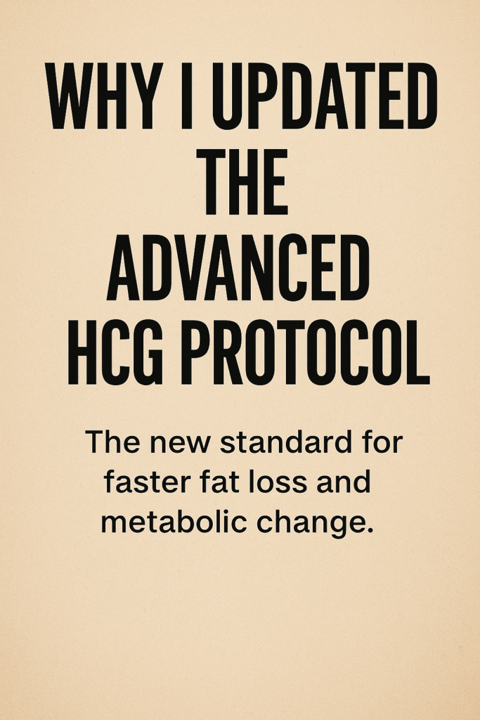 Advanced HCG Protocol for Fat Loss